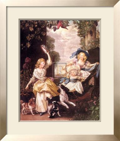 Children Of George Iii by John Singleton Copley Pricing Limited Edition Print image