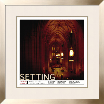 Literary Devices: Setting by Jeanne Stevenson Pricing Limited Edition Print image