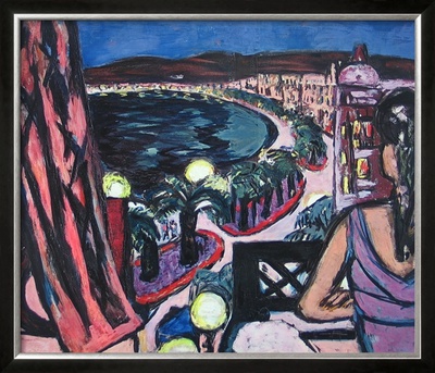 Promenade Des Anglais À Nice by Max Beckmann Pricing Limited Edition Print image