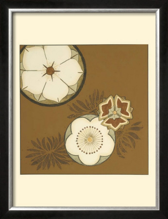 Neutral Blossom Brocade I by Erica J. Vess Pricing Limited Edition Print image