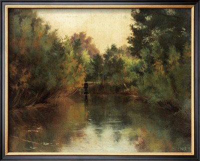 Secluded Pond by Gustav Klimt Pricing Limited Edition Print image