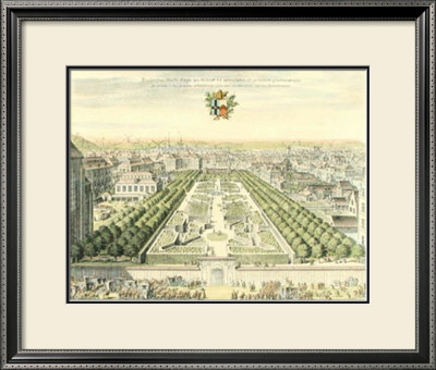 Formal Garden View I by Erich Dahlbergh Pricing Limited Edition Print image