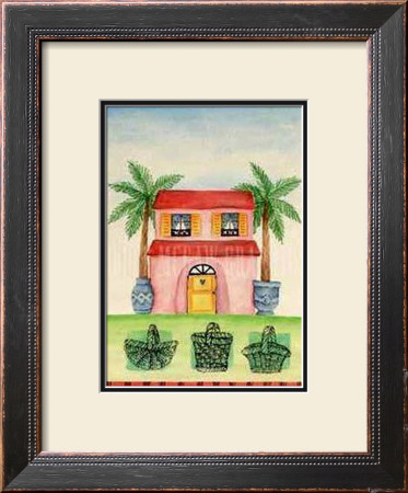 Provence House With Baskets by Sabine Kaloustian Pricing Limited Edition Print image
