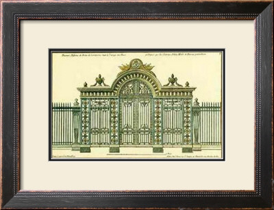 Palace Gate by Jean-Francois De Neufforge Pricing Limited Edition Print image