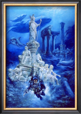 Ruins Of Atlantis by Leo Leibelman Pricing Limited Edition Print image