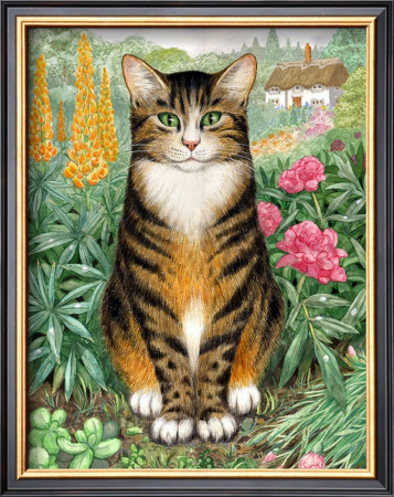 Tabby Cat by Gale Pitt Pricing Limited Edition Print image