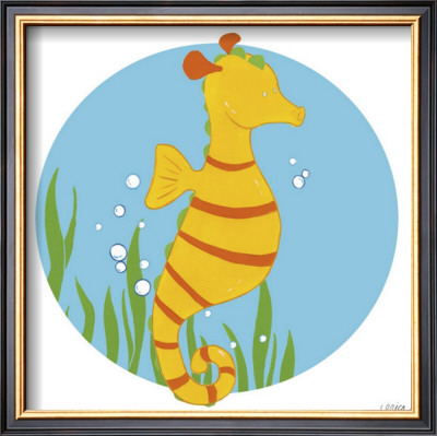 Sally The Seahorse by Erica J. Vess Pricing Limited Edition Print image