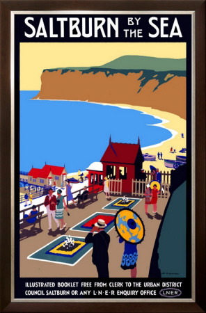 Salturn-By-The-Sea, Lner Poster, 1923-1929 by Henry George Gawthorn Pricing Limited Edition Print image