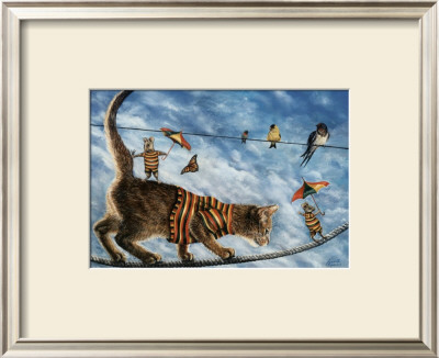 The Circus Performers by Jeanette Trépanier Pricing Limited Edition Print image