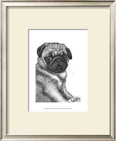 Ralph The Pug by Beth Thomas Pricing Limited Edition Print image