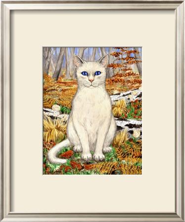 White Cat by Gale Pitt Pricing Limited Edition Print image