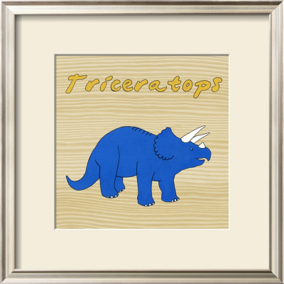 Triceratops by Megan Meagher Pricing Limited Edition Print image