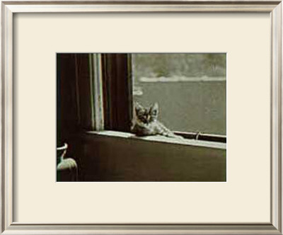 Kitty In The Window by Jim Holmes Pricing Limited Edition Print image