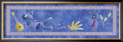 La Cigale Et La Fourmi by Kinna Pricing Limited Edition Print image