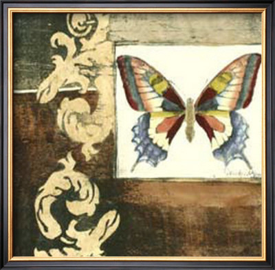 Butterfly Collage I by Jennifer Goldberger Pricing Limited Edition Print image