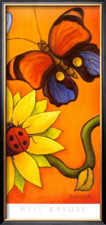 Butterfly And Ladybug by Will Rafuse Pricing Limited Edition Print image