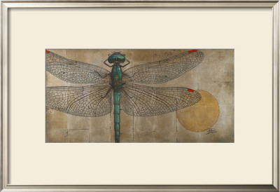 Dragonfly On Silver by Patricia Quintero-Pinto Pricing Limited Edition Print image