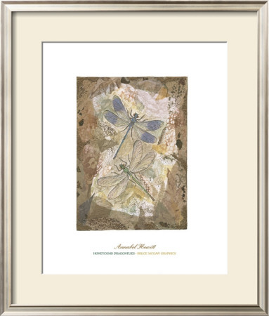 Honeycomb Dragonflies by David Hewitt Pricing Limited Edition Print image