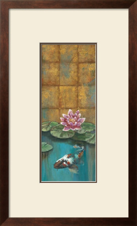 Golden Koi Ii by Selina Werbelow Pricing Limited Edition Print image