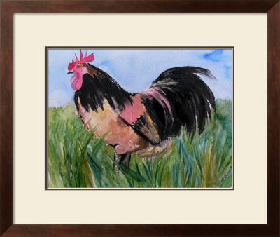 Cockerel by Mary Stubberfield Pricing Limited Edition Print image
