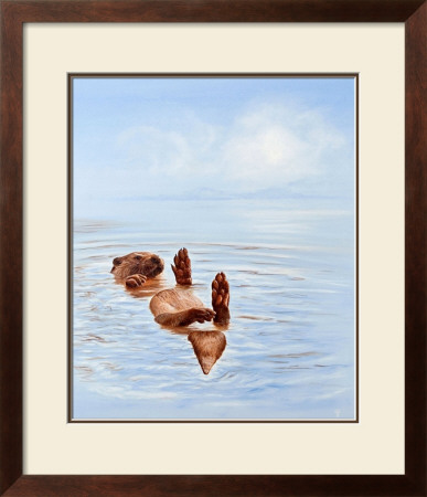 Otter's Paradise by Dmitry Guskov Pricing Limited Edition Print image