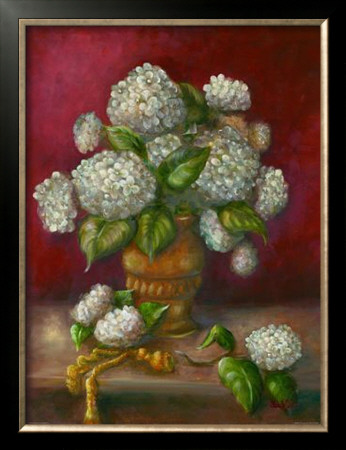 Hydrangea With Tassels by Lisa White Pricing Limited Edition Print image