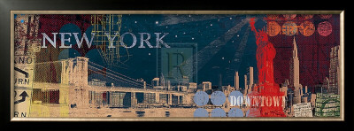 New York Streets by Tom Frazier Pricing Limited Edition Print image