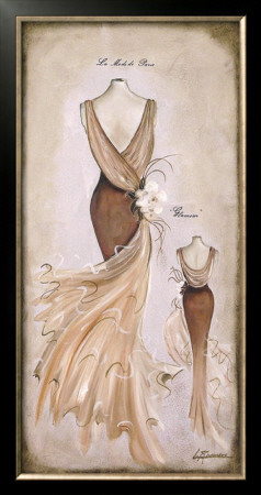 Vestido Beige by Luisa Romero Pricing Limited Edition Print image