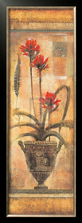 Rojo Botanical Vii by John Douglas Pricing Limited Edition Print image