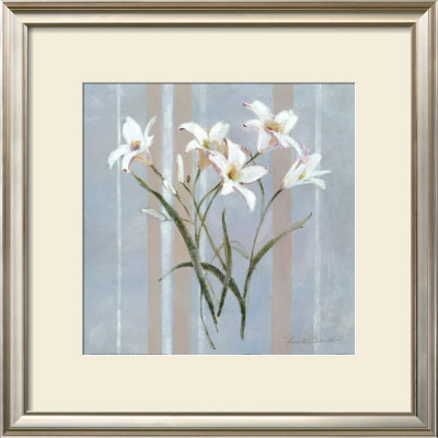 Stripes And Lilies by Rosalind Oesterle Pricing Limited Edition Print image