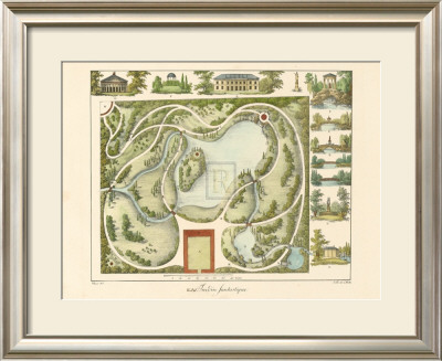 Garden Design Ii by Anonymous Pricing Limited Edition Print image
