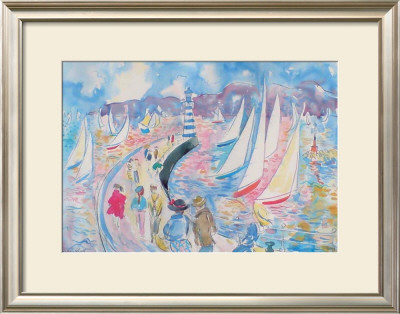 On The Jetty by Fay Powell Pricing Limited Edition Print image