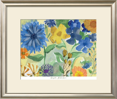 Blue Flowers by Gayle Kabaker Pricing Limited Edition Print image