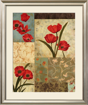 Poppy Damasque by T. C. Chiu Pricing Limited Edition Print image