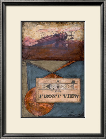 Antique Plane, Front View by Merri Pattinian Pricing Limited Edition Print image
