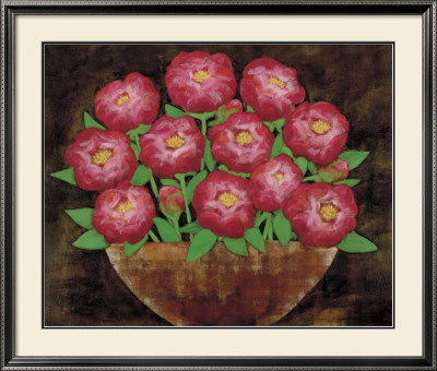 Playful Peonies by R. Rafferty Pricing Limited Edition Print image