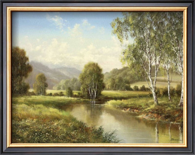 Quiet Pond by H. Buchner Pricing Limited Edition Print image