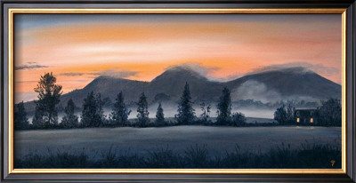 Scottish Borders: Evening Fog by Dmitry Guskov Pricing Limited Edition Print image