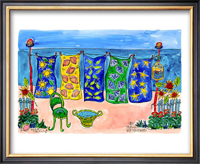 Beach Laundry by Deborah Cavenaugh Pricing Limited Edition Print image