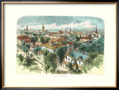 Milwaukee, 1873 by Alfred Rudolf Waud Pricing Limited Edition Print image