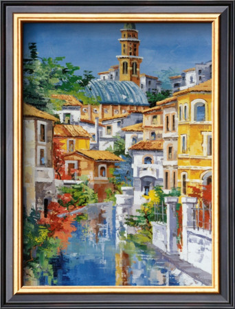 Riflessi Sul Fiume by Antonio Di Viccaro Pricing Limited Edition Print image