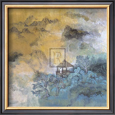 Enjoying Solitude On Blue Peaks by Wang Jianan Pricing Limited Edition Print image