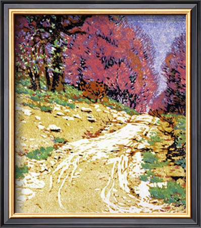 Ridge Road by Gustave Baumann Pricing Limited Edition Print image