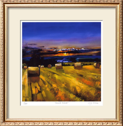 Harvest Sunset by Davy Brown Pricing Limited Edition Print image