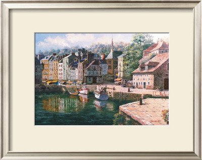 Village Of Honfleur by S. Sam Park Pricing Limited Edition Print image