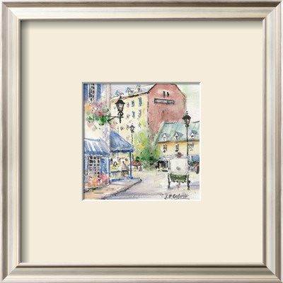 Place Jacques Cartier by Jean-Rock Labrie Pricing Limited Edition Print image