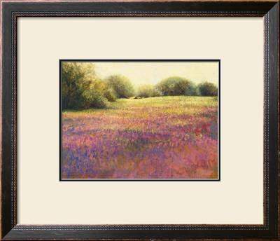 Field Of Blue Flax by Mary Morrison Pricing Limited Edition Print image