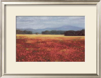 French Poppy Fields by David Schock Pricing Limited Edition Print image