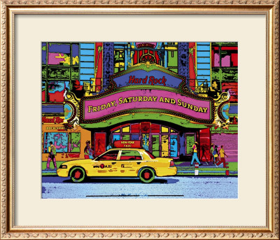 Hard Rock Cafe Broadway by Geraldine Potron Pricing Limited Edition Print image
