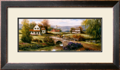 Farm With Stone Bridge by T. C. Chiu Pricing Limited Edition Print image